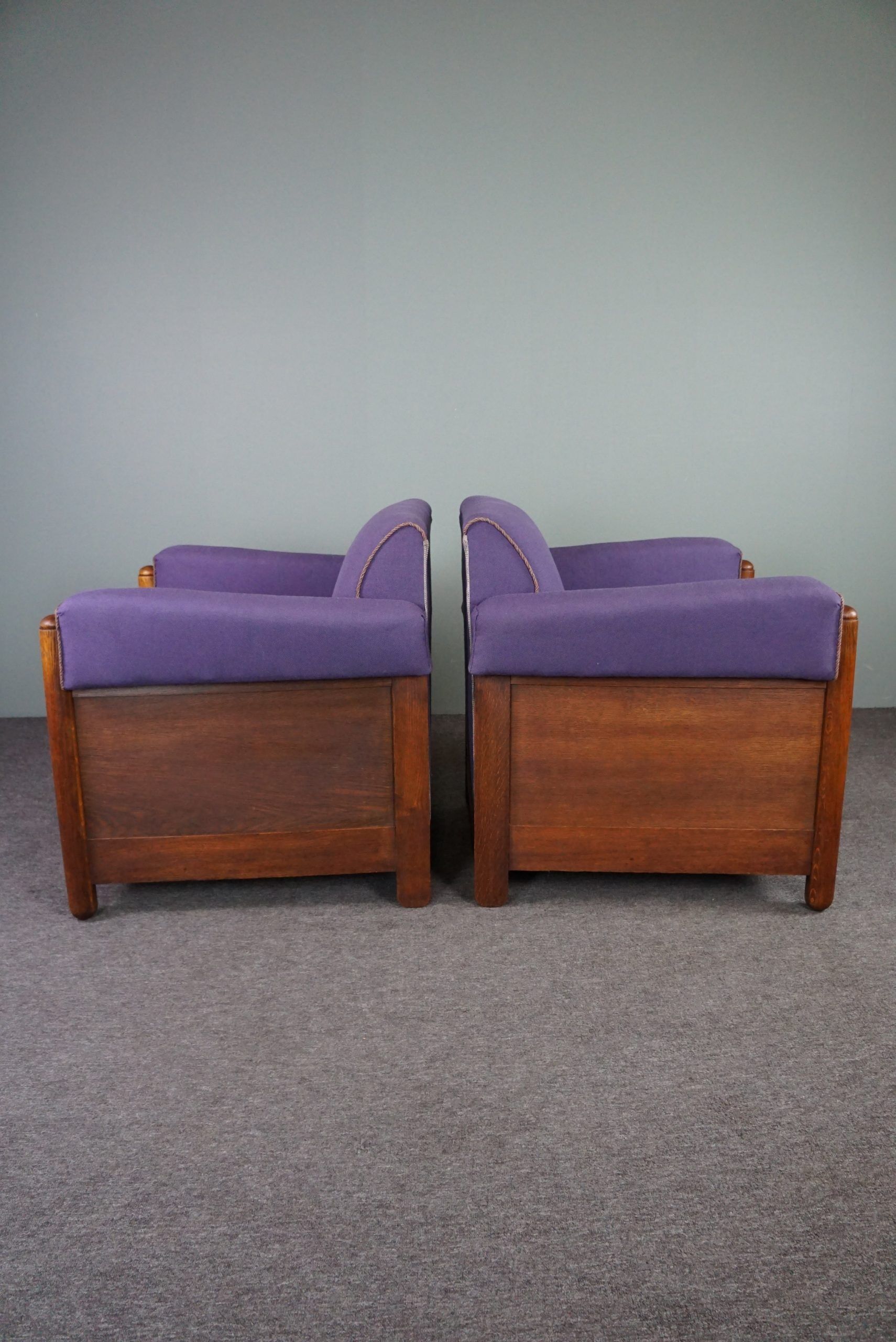 Set de 2 fauteuils Art Déco Amsterdam School