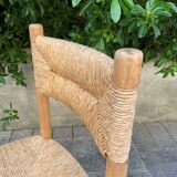 Pair of vintage brutalist chairs