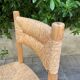 Pair of vintage brutalist chairs