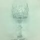 Cut crystal glasses: duo, 6 champagne, wine and water glasses from the 60s