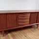 Enfilade scandinave vintage en teck Arne Vodder, 1960