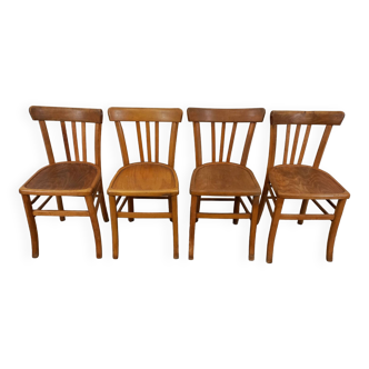 Chaises bistrot, lot de 4