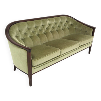 “Fabiola” velvet sofa, Bröderna Andersson, Sweden, 1960