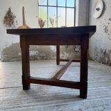 Rustic farmhouse table, solid oak, 2m