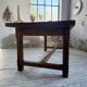 Rustic farmhouse table, solid oak, 2m