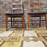 Pair of Scandinavian chairs 1970