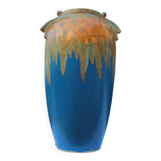 Large Art Deco vase signed Alphonse Mouton (c. 1920-30)
