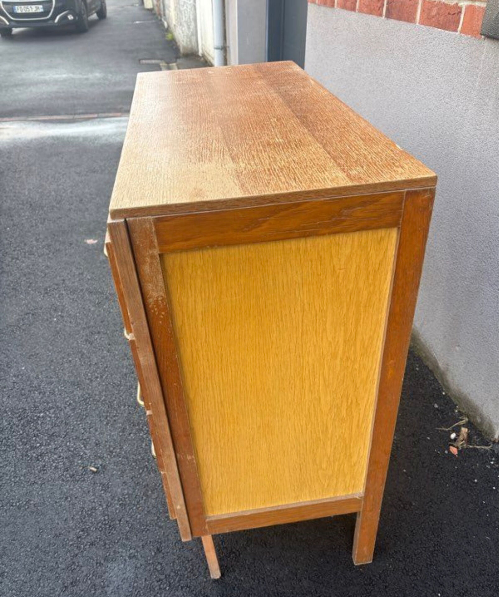 Commode bois année 60