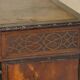 Thomas Chippendale Revival desk with a leather top