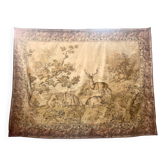 Renaissance-style tapestry with animal motifs, 20th century.