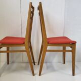 Suite of 5 chairs 1950