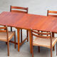 Table scandinave vintage pliante 1960
