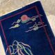 Ancient chinese carpet art deco handmade 64cm x 120cm 1920s