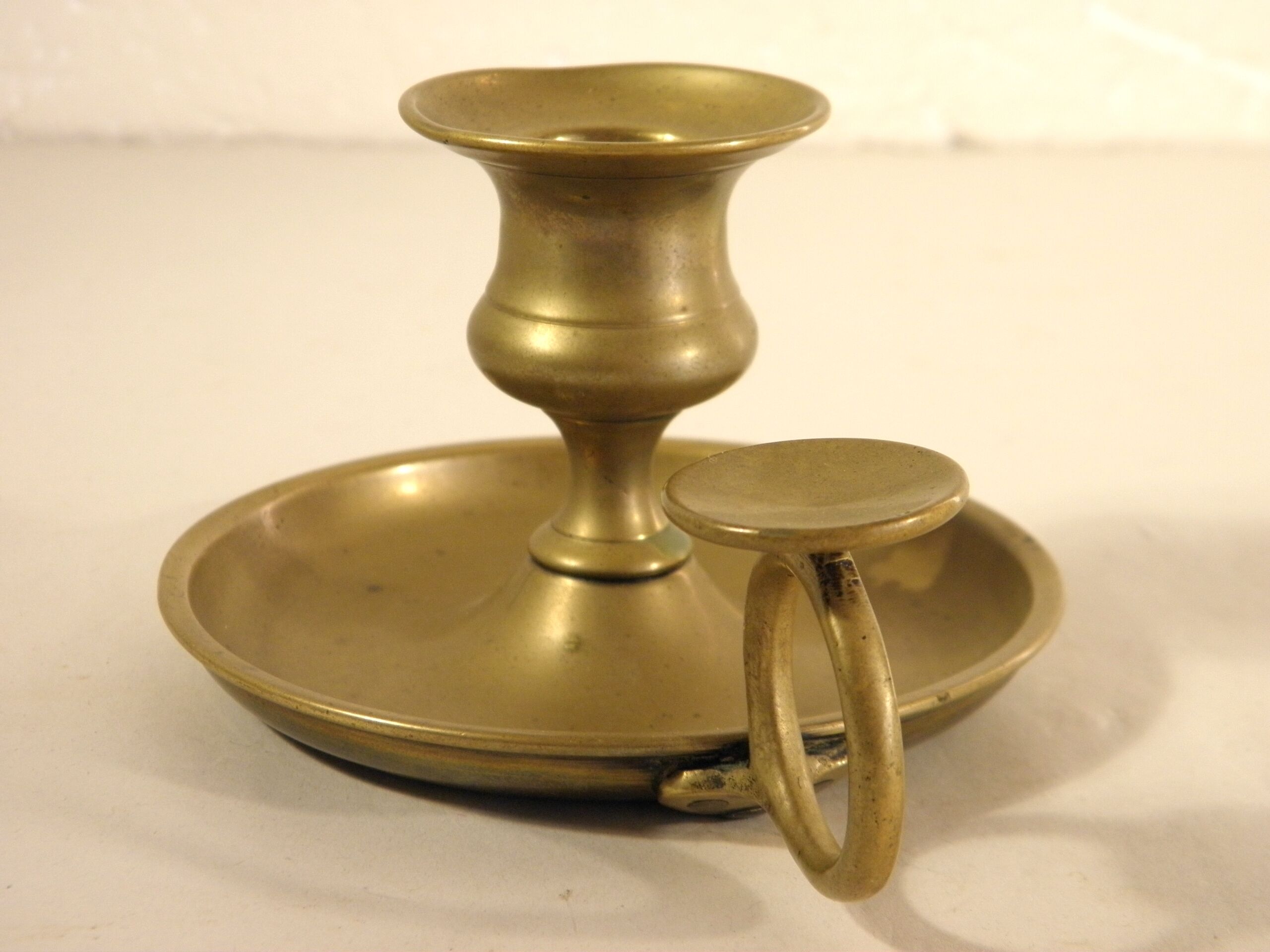 Brass candle holder