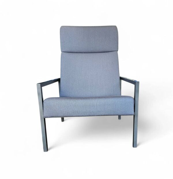 Gijs van der Sluis fauteuil à dossier haut gris clair