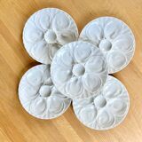 Assiettes à huitres Pillyvuyt
