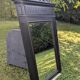 19th-19th Century Trumeau Mirror with Shabby Patina