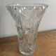 Vase en cristal taillé