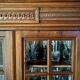 Bookcase with 2 glass doors