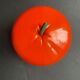 Orange apple ice bucket 1970