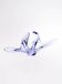 Blue glass fruit basket Cofrac style