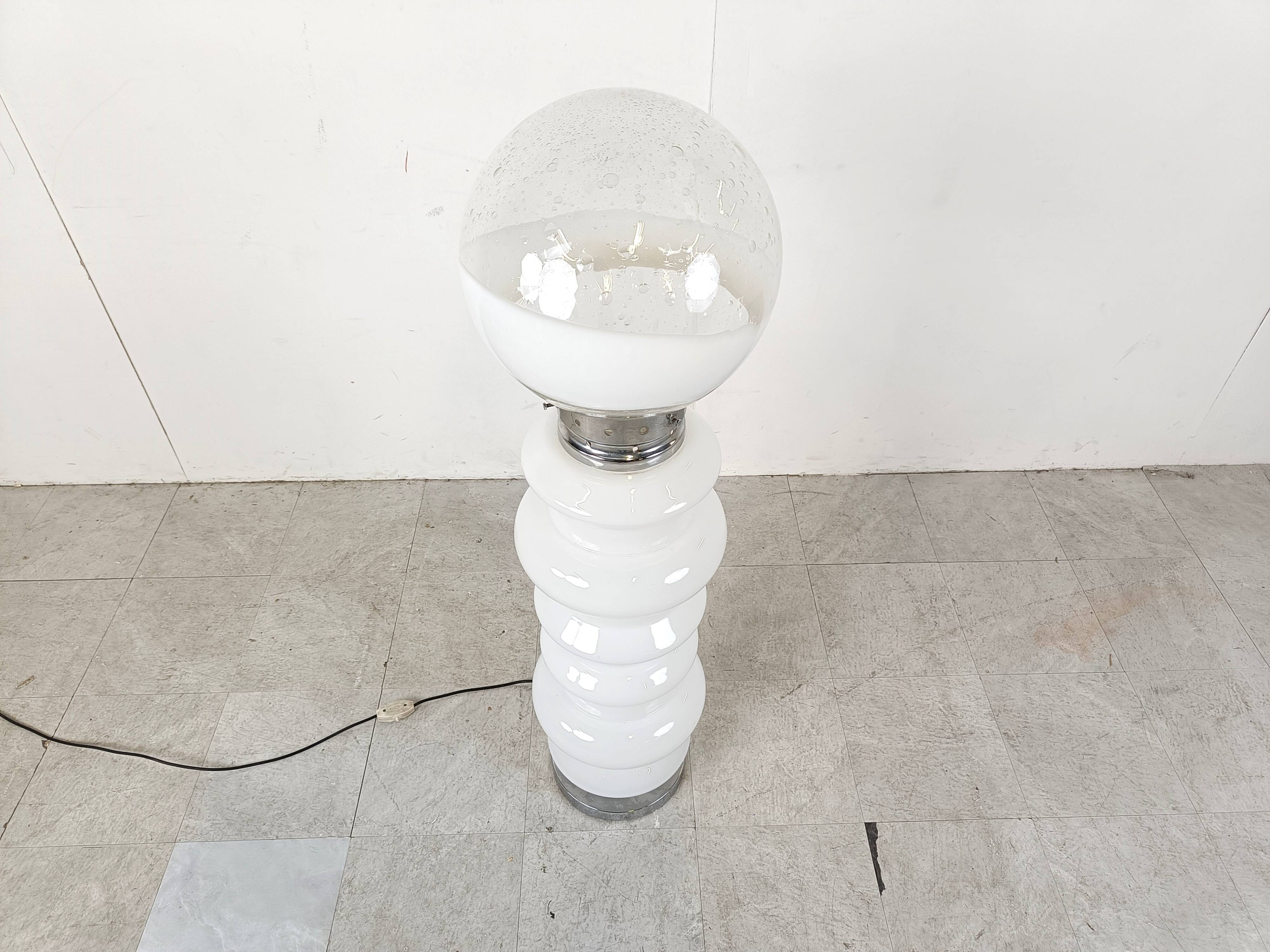 Lampadaire vintage de Mazzega, 1960