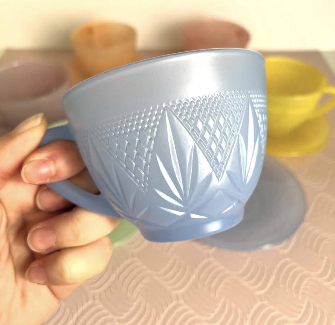 Vintage cup set