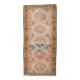 4x8 Brown Cream Geometric Vintage Rug, 112x241Cm