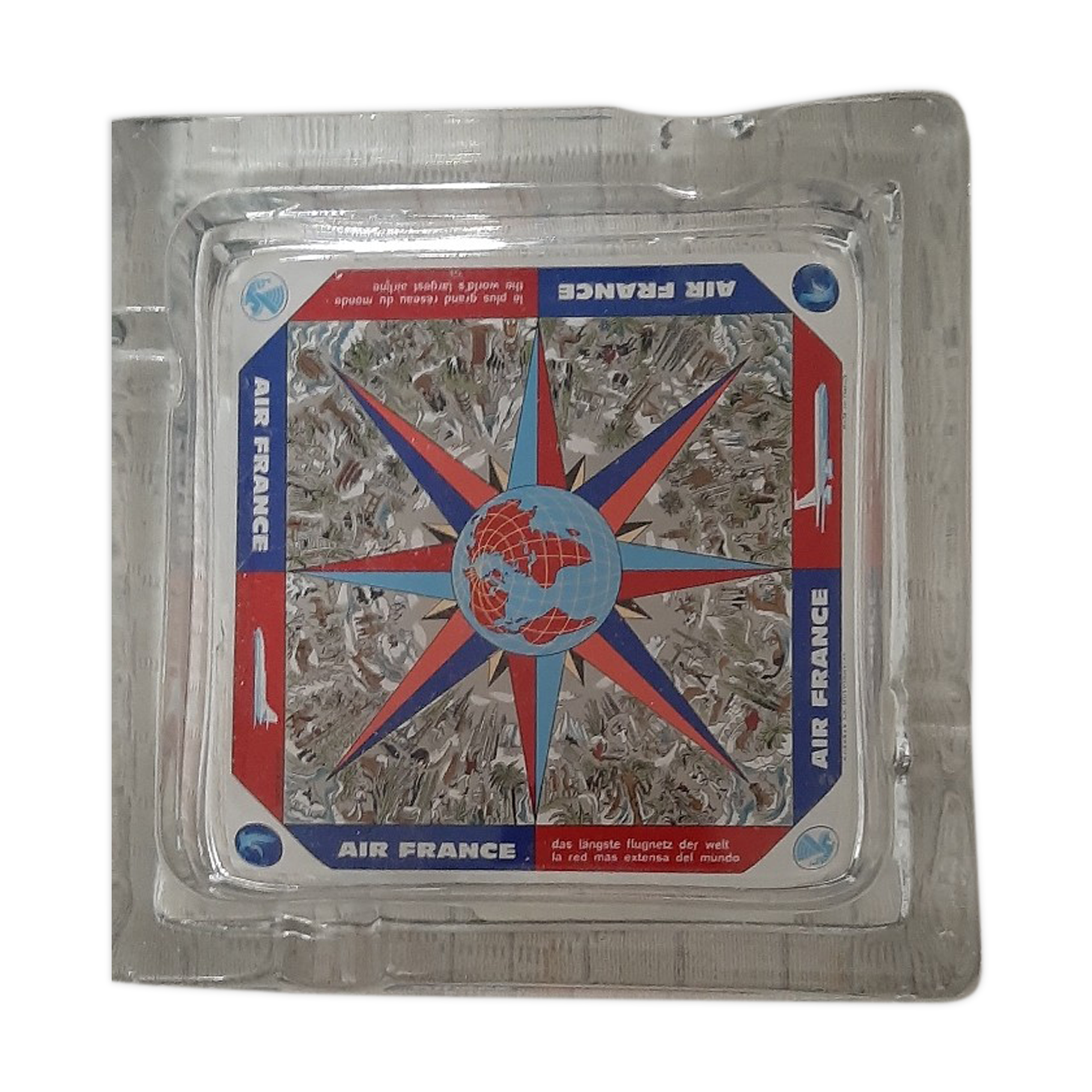Air France advertising ashtray