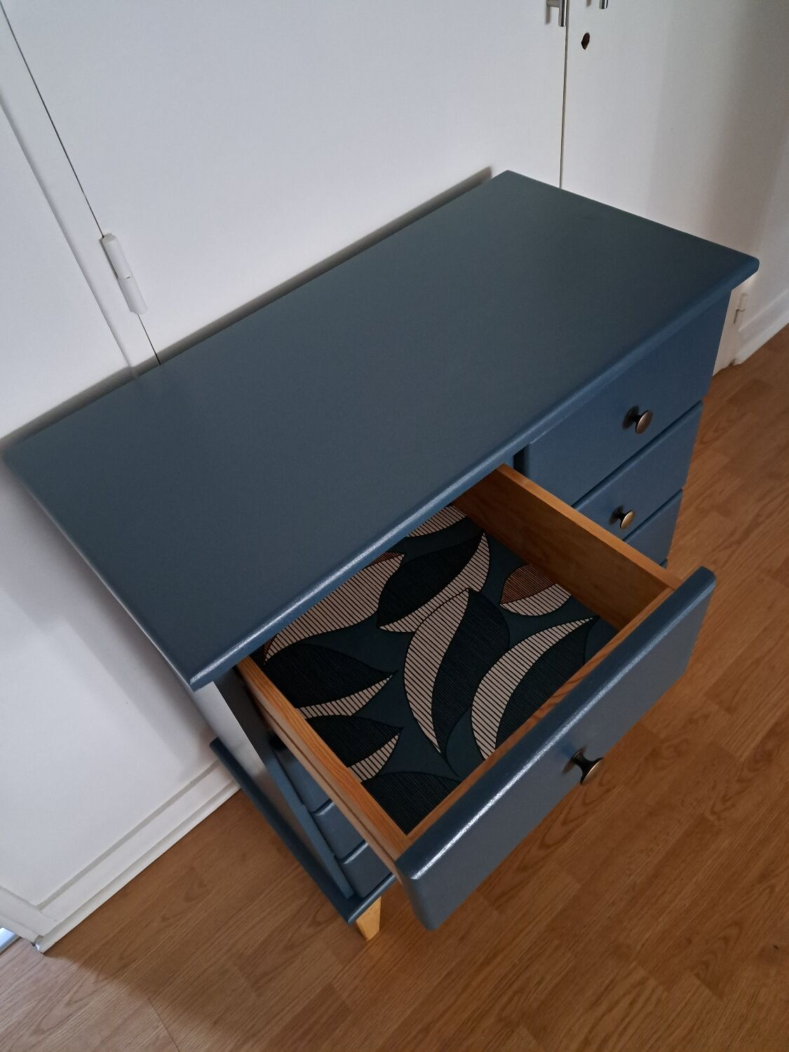 Chest of drawers Rød Sødgren blue ganne 2