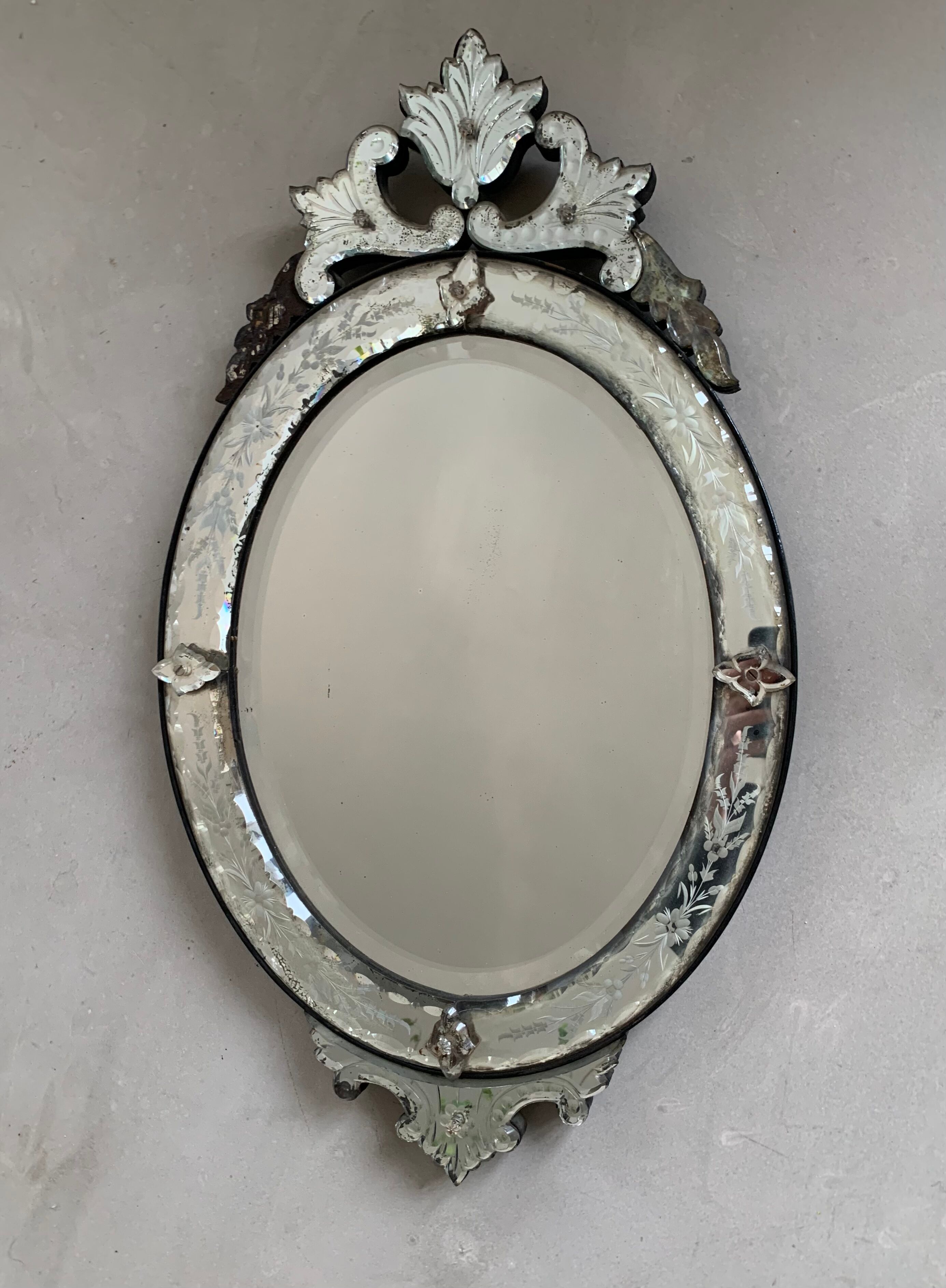 Ancient Venetian mirror