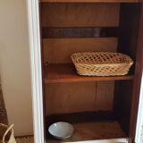 Old white parisian wardrobe