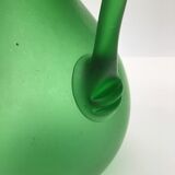Pitcher green translucent glass paste