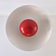 Red RA-40 pendant lamp by Piet Hein for Lyfa, Denmark 1960's