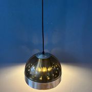 Lampe à suspension en plexiglas Dijkstra du milieu du siècle, style Space Age