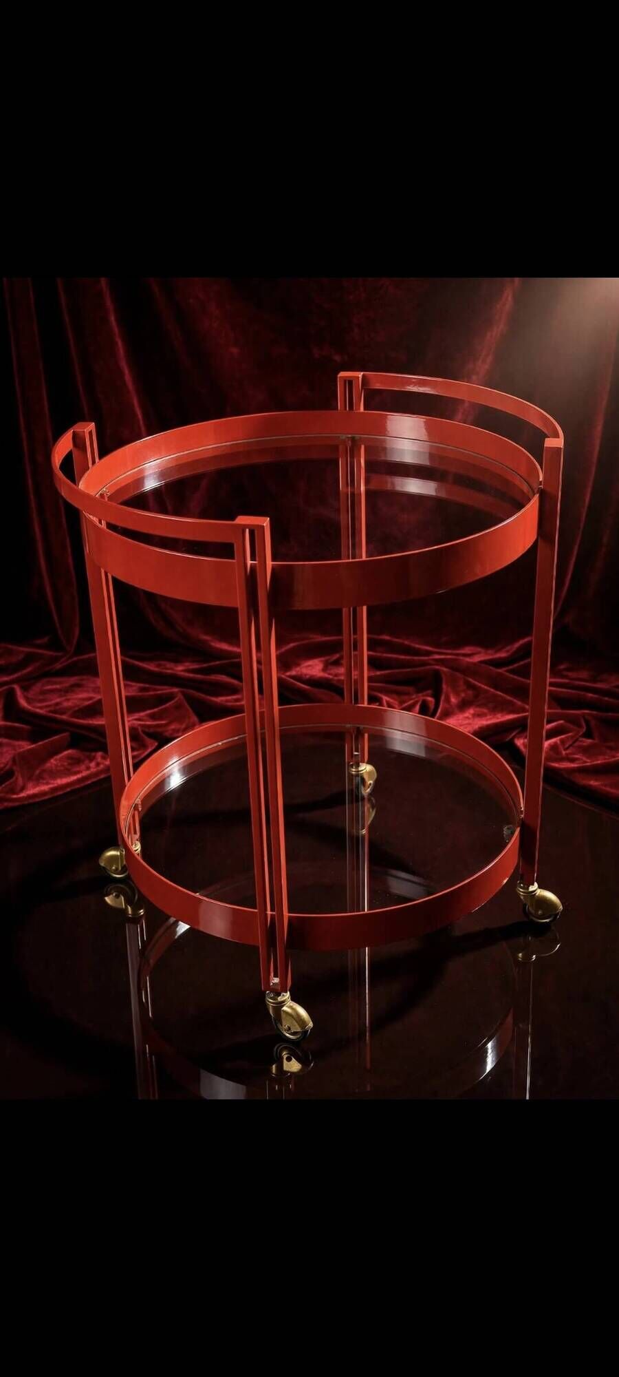 Desserte de bar vintage des années 1970