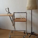 Folding table trolley on wheels 70s.