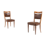 Set de 2 chaises italiennes de Vittorio Dassi 1950
