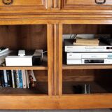 Abbatiale solid oak TV cabinet sideboard