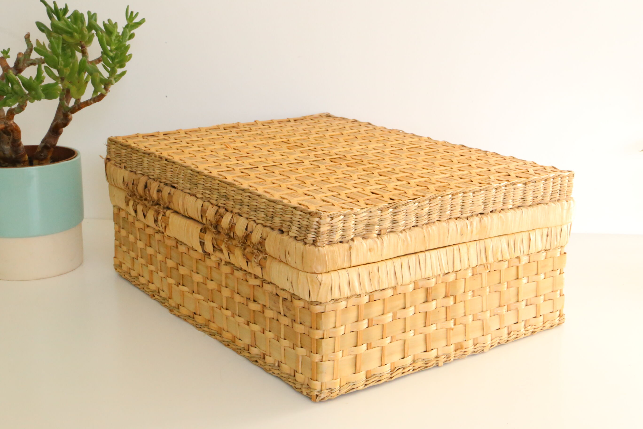 Wicker valisette