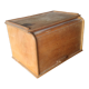 Oak roll-top desk organizer, circa 1930