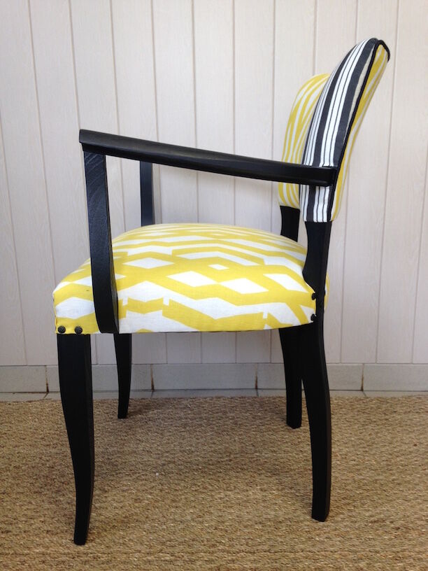 Pair of bridge armchairs