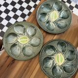 Oyster plates in slip