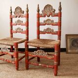 Pair of Majorcan chairs