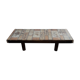 Coffee table Roger Capron model "herbarium"
