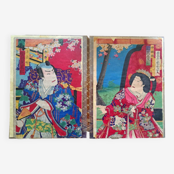 2 Japanese prints