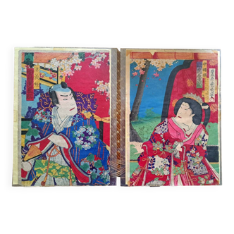 2 Japanese prints