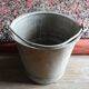 Milk bucket in aluminum