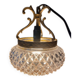 Diamond spike globe lamp