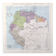 Vintage map Colombia Venezuela Ecuador Guyanas 43x43cm from 1950